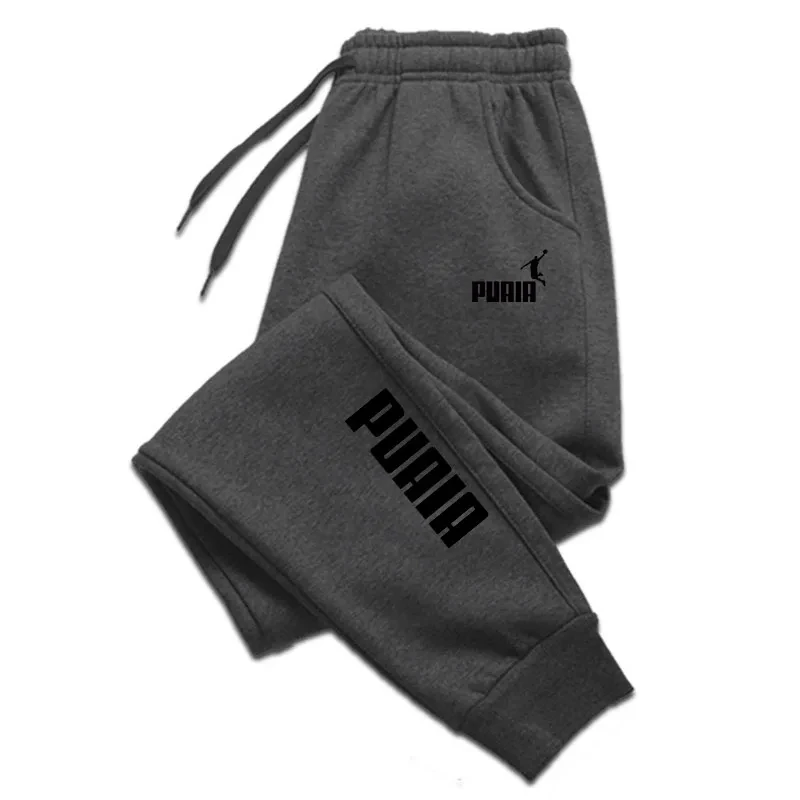 Puaia Print Heren Joggingbroek Lente Herfst Joggingbroek Fitness Loszittende Kleding Effen Outfit Streetwear Broek