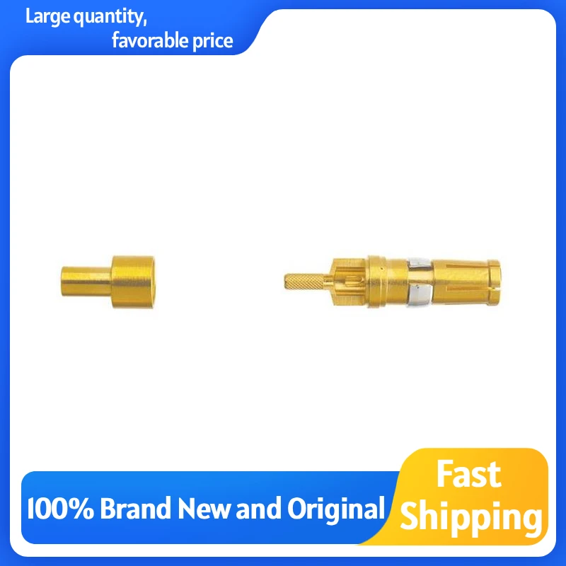 09691825140/09691827140 Connector Crimp Female Terminal,Coaxial Pin,Slot Center,Gold-Plated,Pin,Original Genuine Product