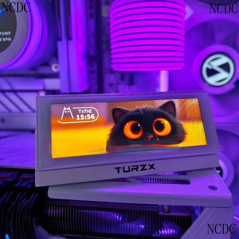 4.6-Inch IPS Graphics Card Small , Chassis , Computer Monitoring Usb Secondary Screen,-