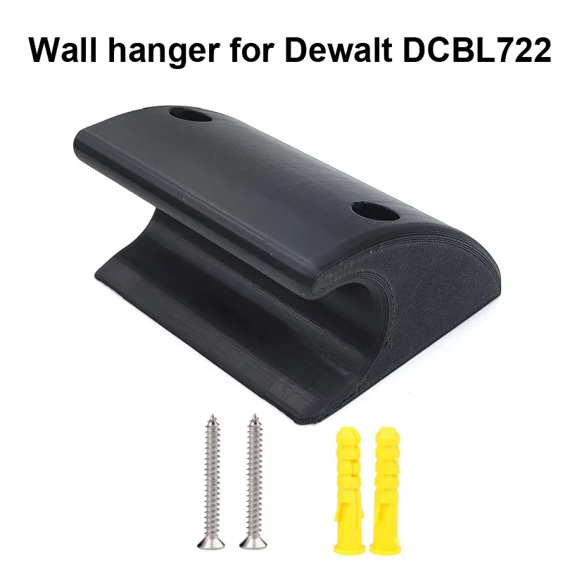 Wall Mount Hanger for Dewalt 20V XR Leaf Blower DCBL722/DCBL722P1/ DCBL722B bracket