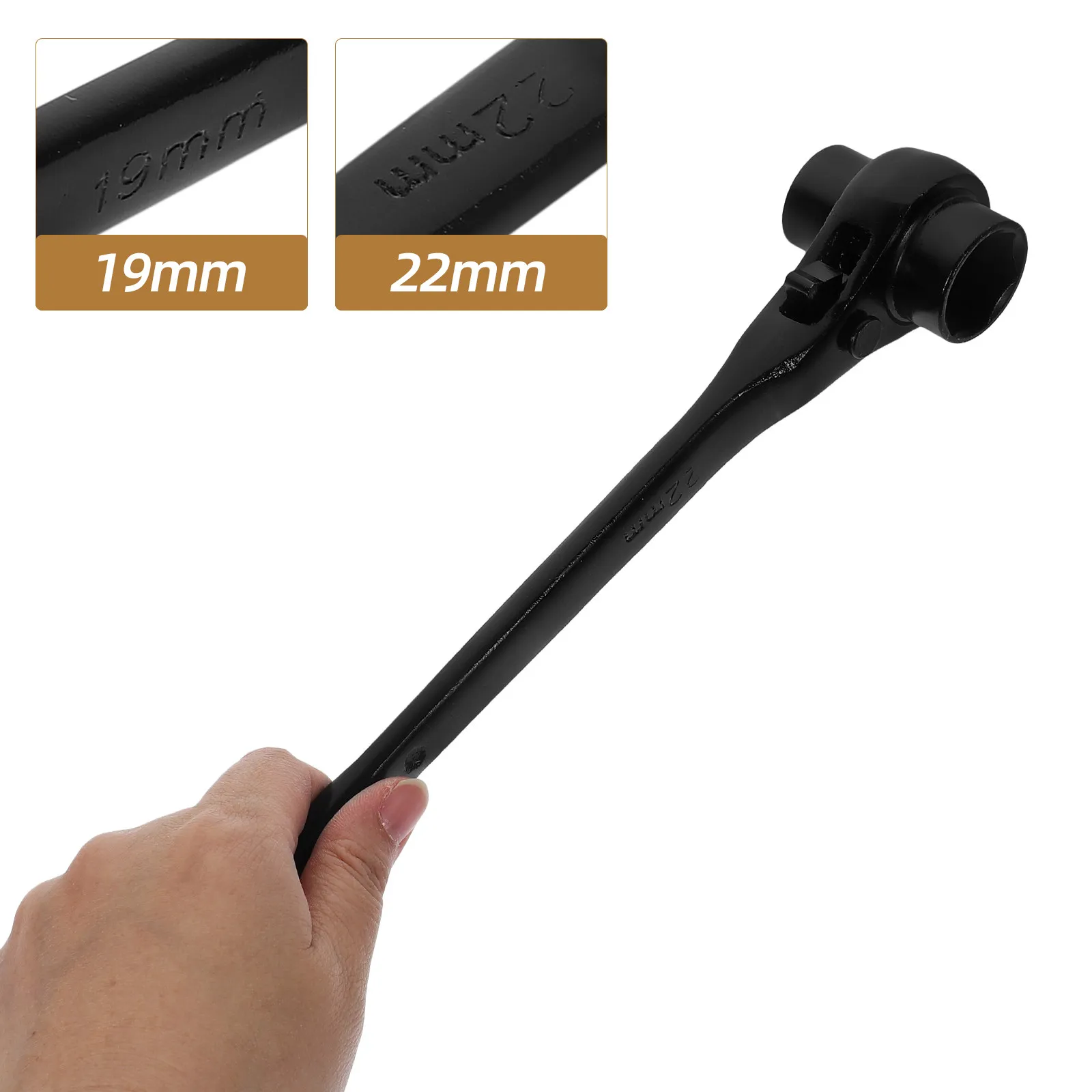 

Гаечный ключ-трещотка для строительных лесов 21 мм, хромованадиевая сталь, эргономичная рукоятка