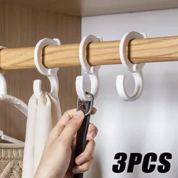 Hanging Clothes Hook S-Shaped Hook Windproof Hook Plastic Dormitory Hanging Bag Towel Key Hook Kitchen Multi-functional Hook