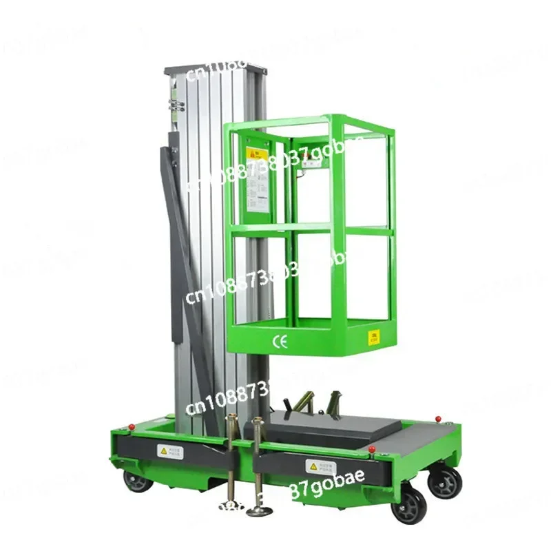 6 meters 8 meters aerial work vehicle mobile lift small electric hydraulic