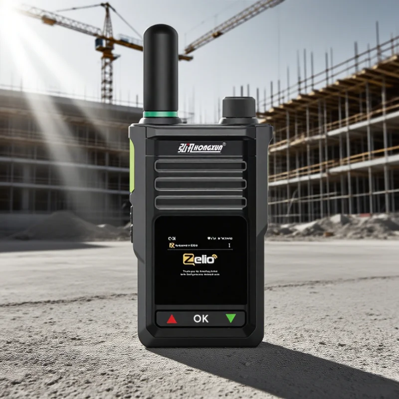 ZELLO Walkie Talkie HX-T38 5000KM Bluetooth GPS SOS IPX68 Pantalla LCD Enlace inalámbrico Antiinterferencias