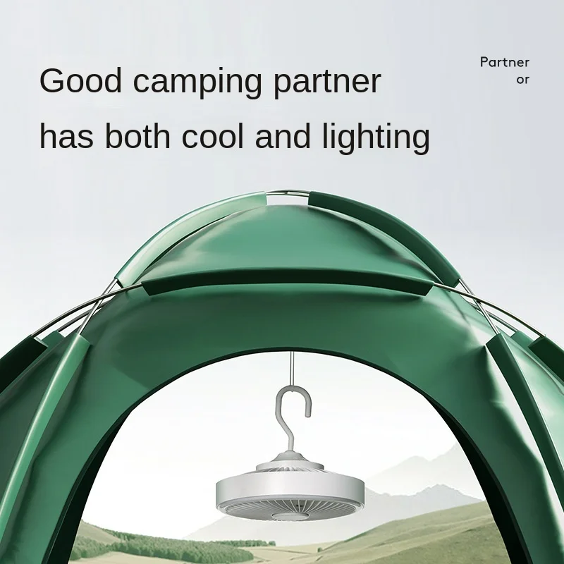 USB مروحة قابلة لإعادة الشحن اللاسلكية التحكم عن بعد في الهواء الطلق التخييم خيمة المحمولة مروحة سقف سطح المكتب عنبر مروحة جدارية صغيرة