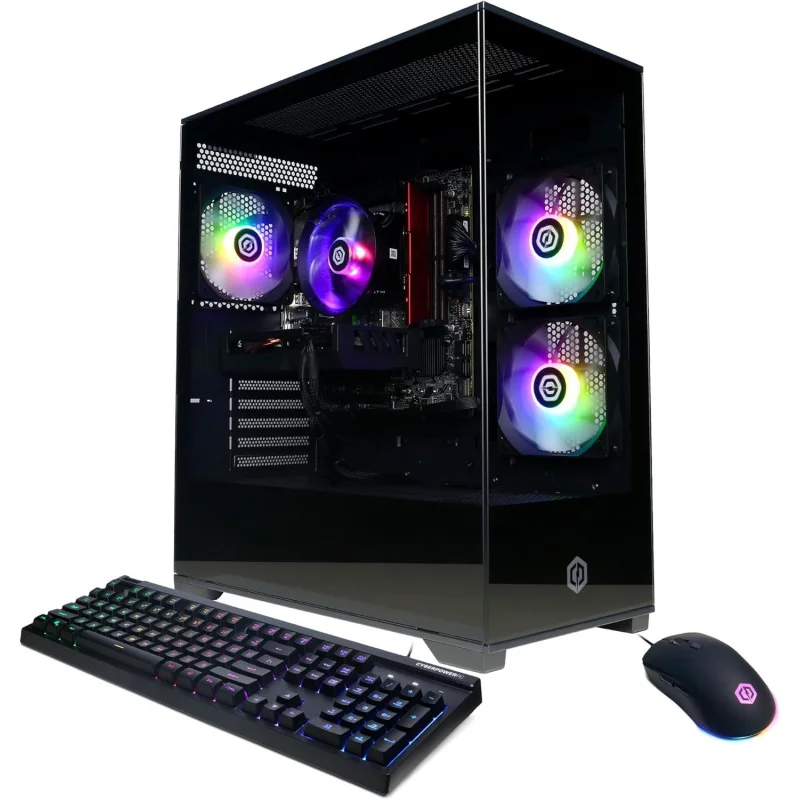 PC Gamer Xtreme VR Gaming PC,Core i5-13400F 2.5GHz, GeForce RTX 5060 8GB, 16GB DDR5, 1TB PCIe 4.0 SSD, WiFi Ready & Windows 11 H