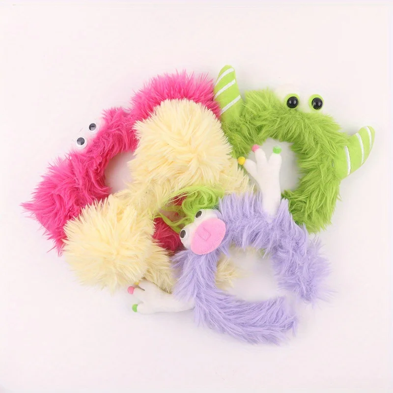 

Женская заколка для волос Dopamine Monster, нечеткий сумасшедший стиль Y2K для повседневной носки, зимняя мода, модные аксессуары