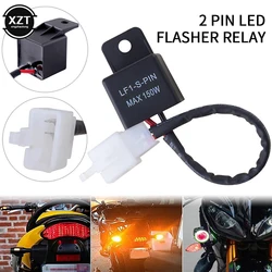 Motorcycle LED Turn Signal 2-pin Led Flasher Relay Suitable  for Honda Kawasaki Suzuki Yamaha LF1-S-PIN MAX150W