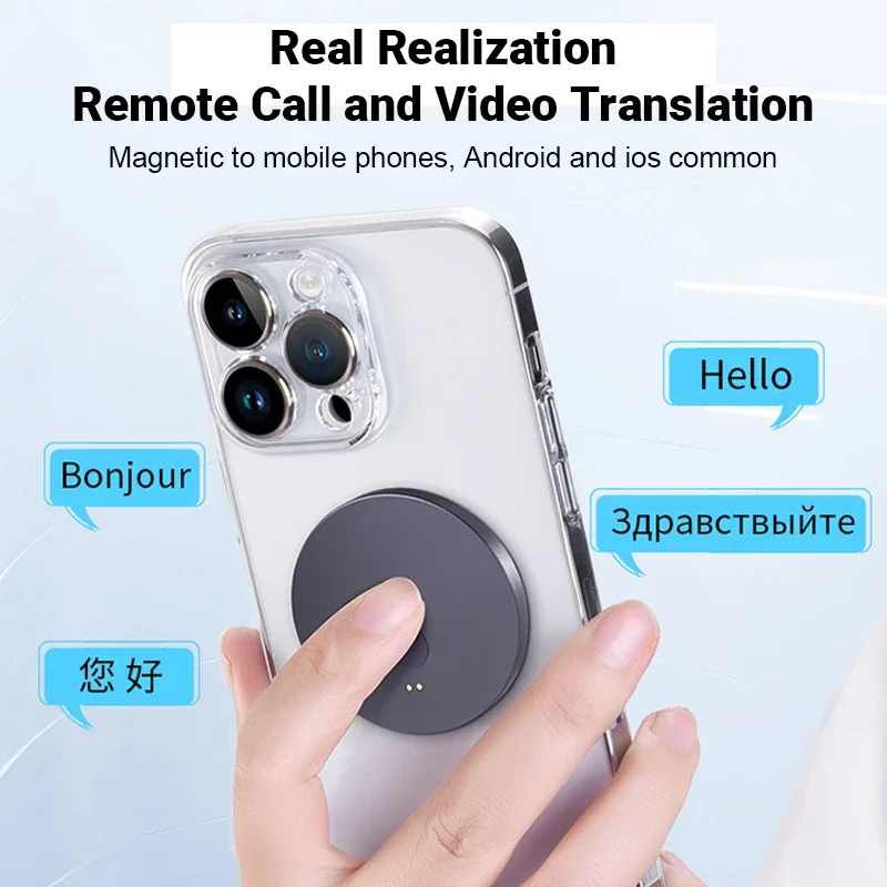 جهاز مترجم اللغة NewInstant ثنائي الاتجاه 138، ميزة WiFi، آلة ترجمة اللغة الصوتية #5