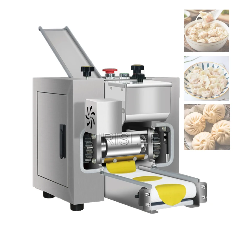 Commercial Automatic Empanda Buns Gyoza Ravioli Samosa Momo Dumpling Skin Making Machine