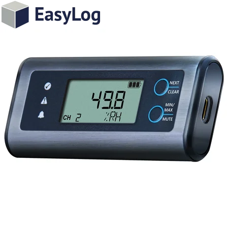 USB Temperature and Humidity Data Logger with no Software required