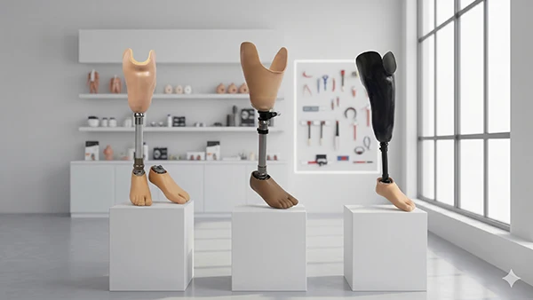 WDF Prosthetics & Orthotics Fixer-Walking Removable Rehabilitation Instrument Durable & Flexible