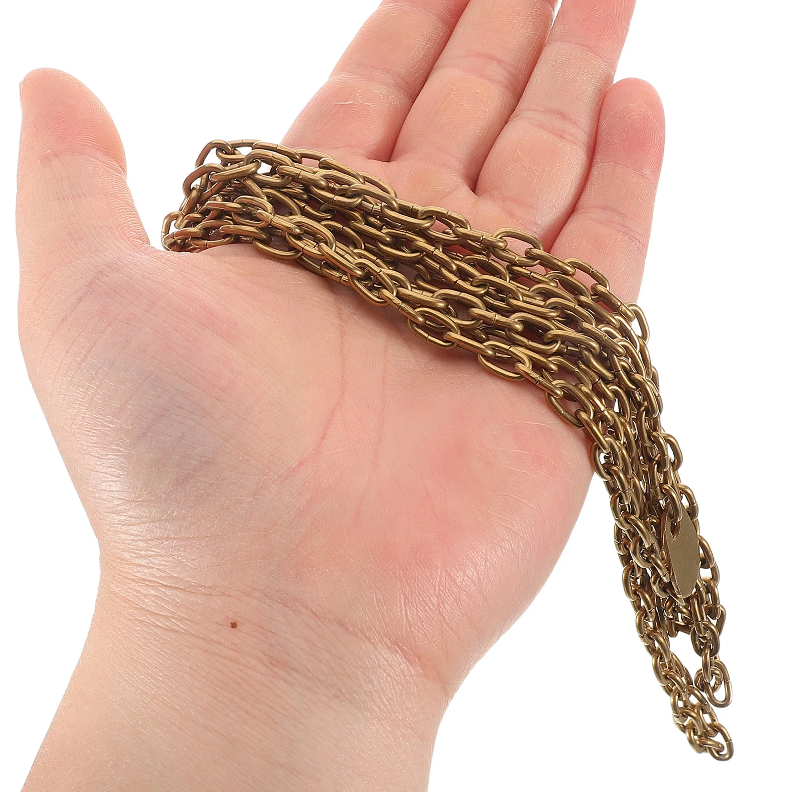 

Floor Clock Chain Replacement: High-Strength Steel Heavy Duty Chain For Smooth Winding Classic Vintage Design For Home