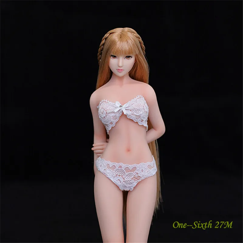 LDDOLL 27cmM Soft Bust 1/6 Scale Girl Silicone Seamless Action Figure Body With Upgraded Elbow Joint for OB Head Sculpture Model