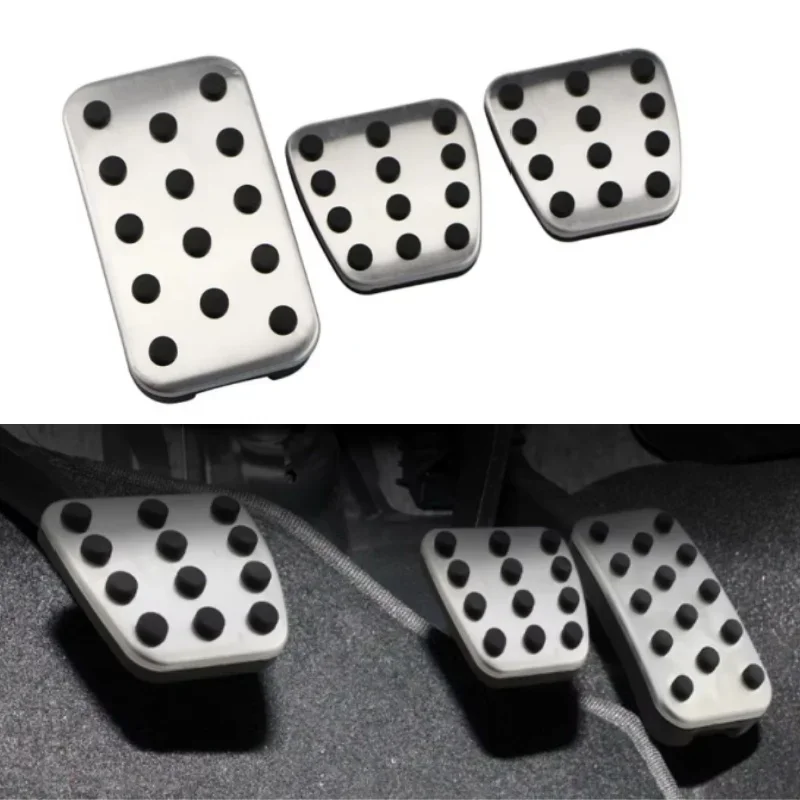 

Stainless Steel Car Pedals Gas Brake Clutch Pedal Cover for Honda Civic CRV Jade Accord Elysion Odyssey Parts Accessories