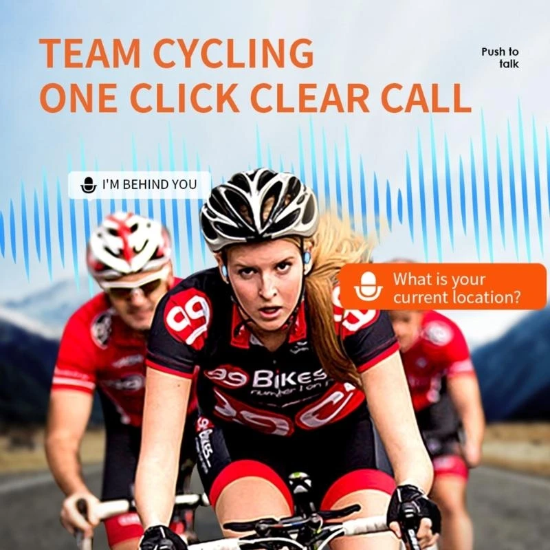 무선 호환 PTT Walkie-Talkie 제어 버튼 조절 가능한 스트랩 최고의 판매