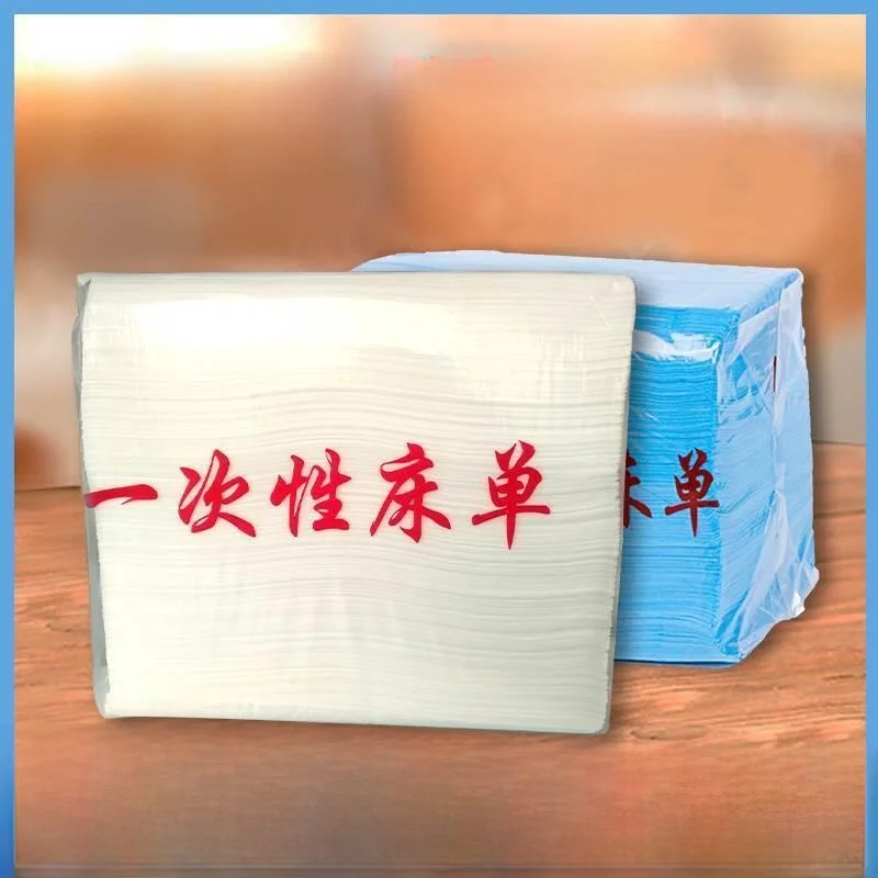 Pink Disposable Massage Bed Sheet Cover Hygienic Sauna Mat Acupuncture Pad Convenient Oil Separation for Foot Reflexology