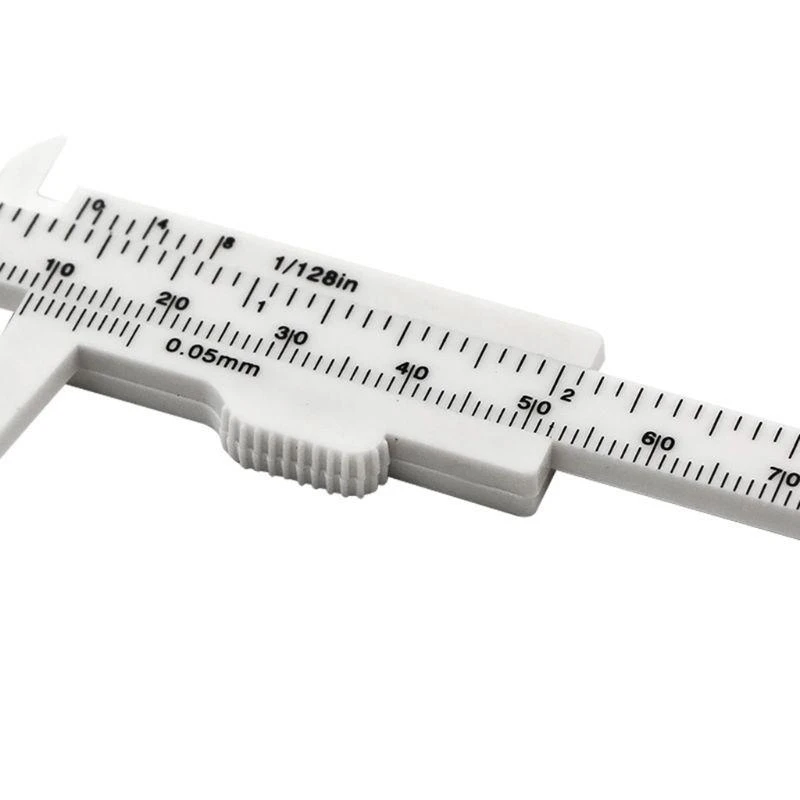 X37E Vernier-Caliper Stainless Steel Caliper 0-80mm Measuring Tool Double Ruler Scale