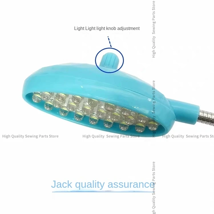 1PCS New Original Jack LED Rotating Light Hose Adjustable with Magnet Work Clothes Lockstitch Lamp Light Overlock Sewing Machine