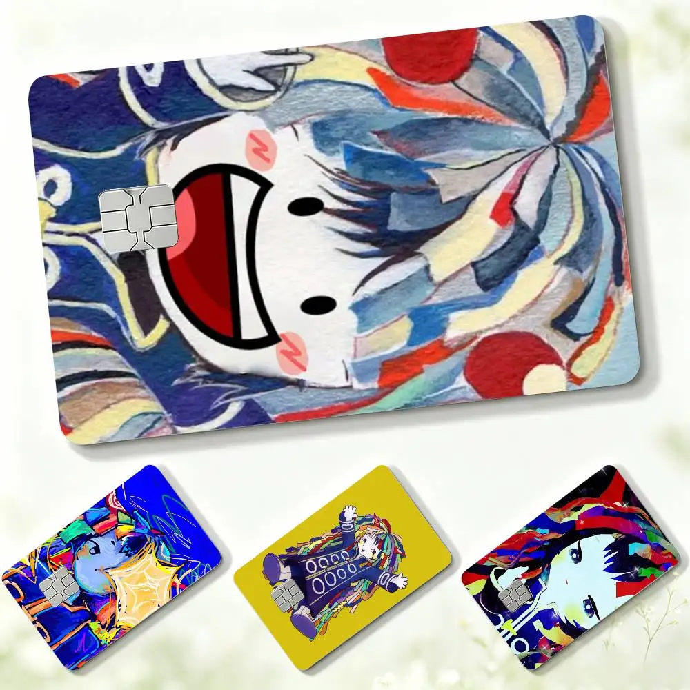 K-Kikuo Mascot H-Hoshi-kun  Credit Card HD Stickers Game Card Decal Small Chip Waterproof Sticker Gift