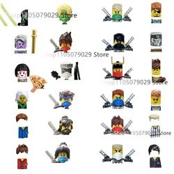 Anime Cartoon TV Ninja Toy Dragons Rising Tyr Jay Nokt Rox Morro Figures Warriors Lloyd Arin Nya Building Blocks Bricks Toys