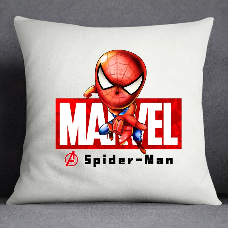 Marvel Avengers Cartoon Creative Spider Man Heat transfers stickers for clothing DIY Printed Adhesive Patche For Clothes Pattern