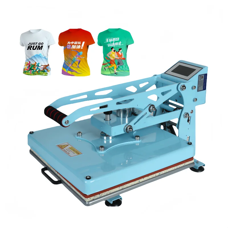 Hot Selling 38*38 Magnetic Semi-automatic High Pressure Heat Transfer Sublimation Machine Printing Pressure Hot Stamping Machine