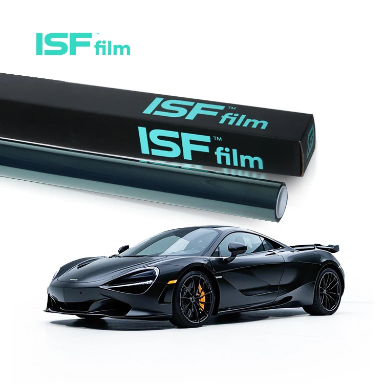 ISFFILM 35%VLT Automotive Anti Uv Glass Security Solar Control Roll Solar Heat Rejection Window Car Tinting Film
