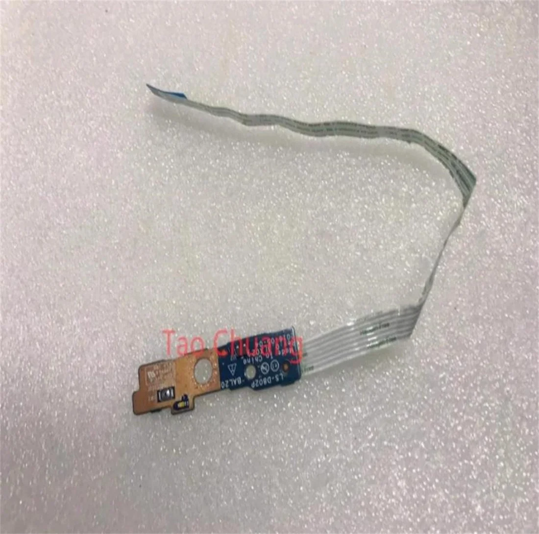 FOR Dell Inspiron 15 5000 5567 5565 5768 5767 laptop power switch button board cable LS-D802P NBX0001YY00
