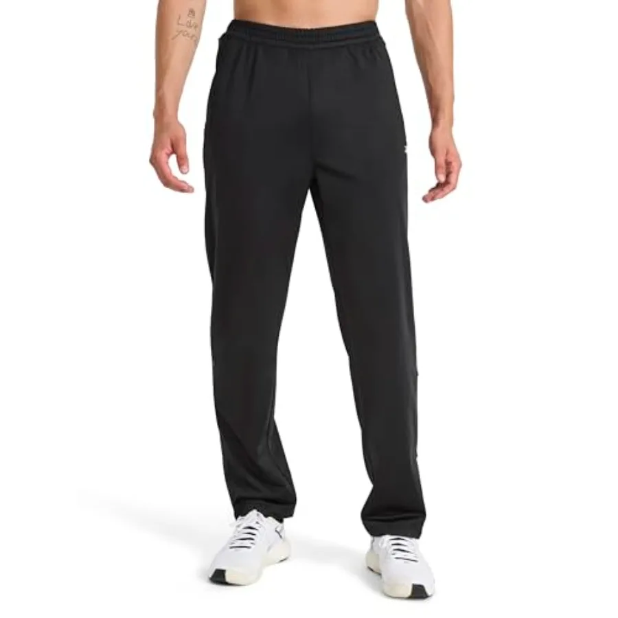

Men's Classics Basketball Matte Snap Pant, Standard Fit, 31" Inseam, Lightweight Poly Fabric