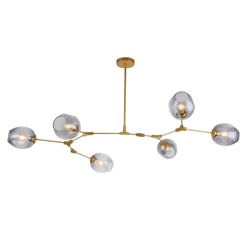 زجاج حديث قلادة أضواء غرفة نوم لوفت قلادة مصباح الشمال غرفة الطعام ضوء مطبخ مصمم مصباح معلق تركيبات الإضاءة