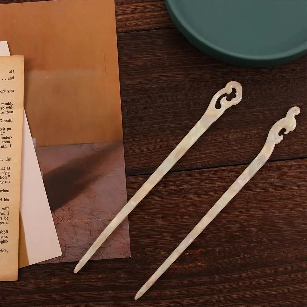 

Classic Headwear Ladies Acetate Hanfu Disk Hair Chinese Style Cloud Hairpins Hair Sticks Hair Fork Hair Accessories