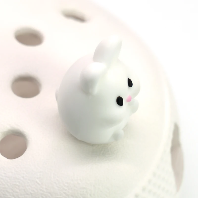 1 Stück 3D-Schuhcharms für Kinder, Panda, Katze, Gans, Koala, Tierpins, Niedliche Schuhaccessoires und Dekorationen für Damen und Herren, Clog-Schnallen – Detail 14