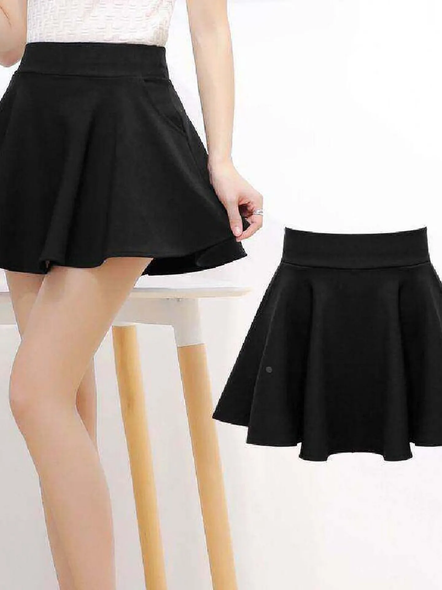 spring-new-sle-ort-skirt-elastic-waist-f-length-skirt-ket-handkerchief-puffy-skirt-word-skirt-umbrella-skirt-high-w