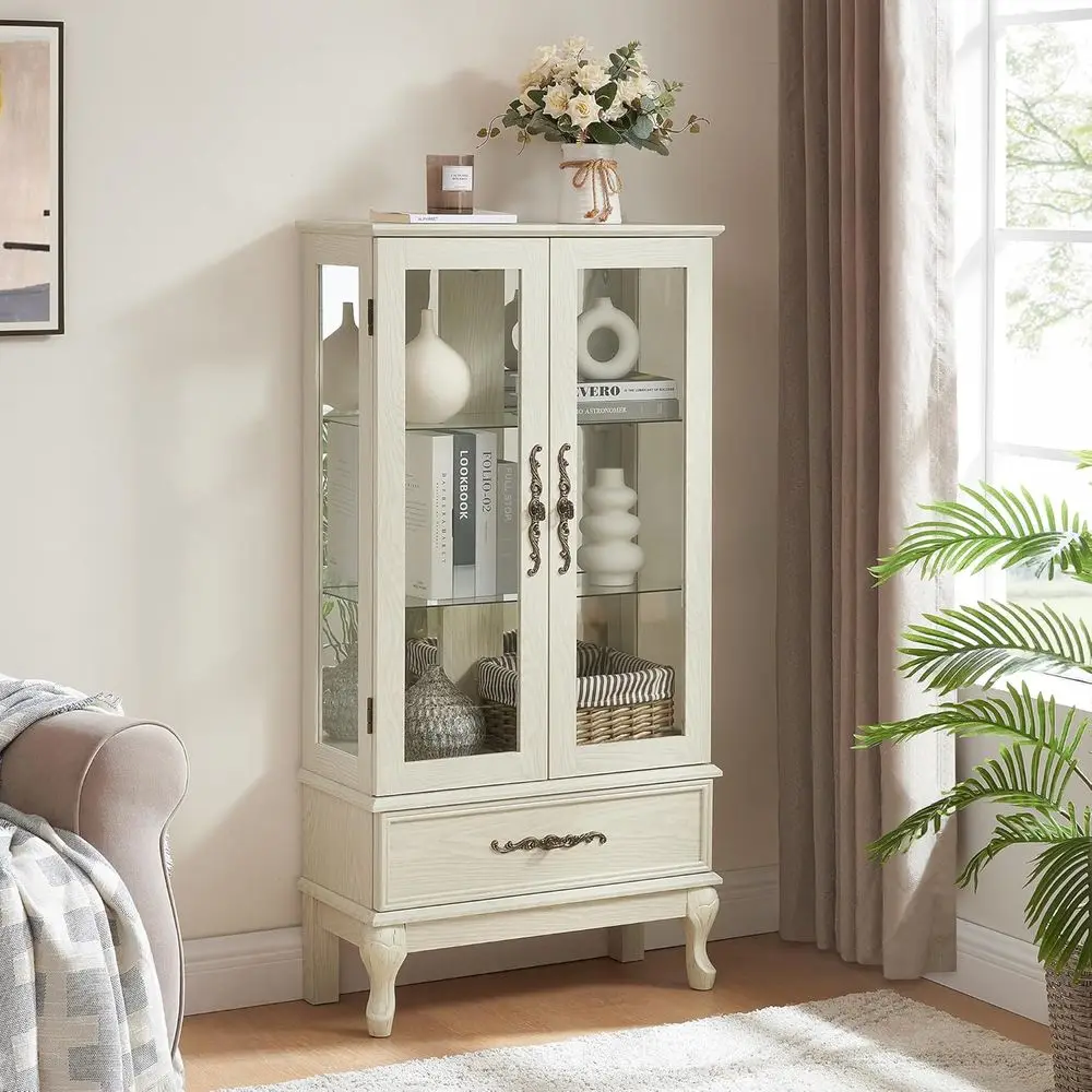 51"H Lighted Curio …