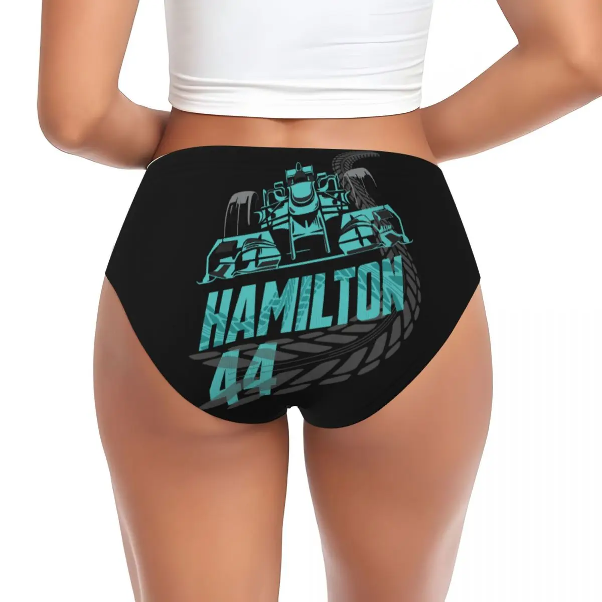 Custom Women HAM Hamiltons 44 Sport Car Racing Panties Comfort Briefs Underwear