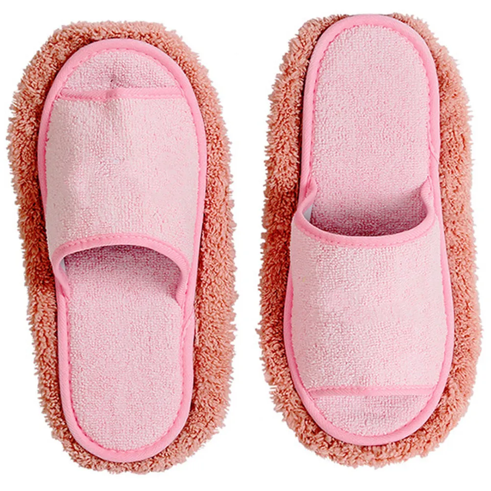 

1Pair Mop Slippers Convenient Hands-Free Cleaning Floor Scrubbing Slippers Ideal for Busy Families Playtime Chores