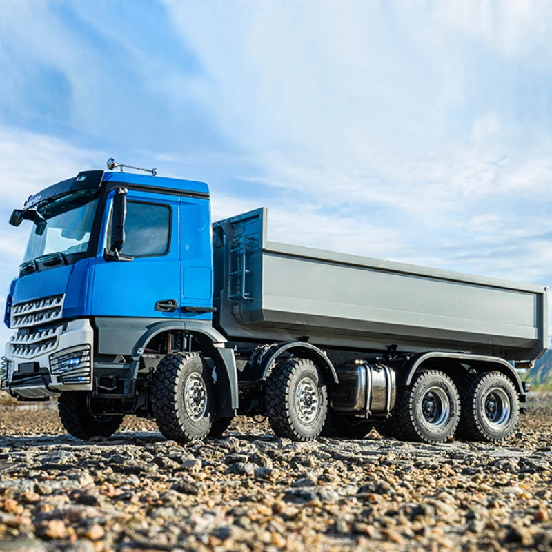 RC 8X8 ダンプトラック 1/14 リモートコントロール - Rc Hydraulic Dump Truck 8X8 Metal のレビューと価格