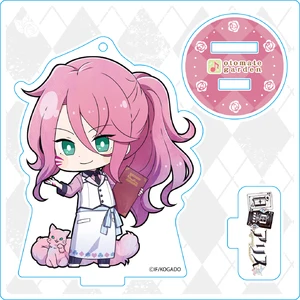 

10CM Game Black and White Alice Figures Alva Lorenz Acrylic Stands Character Model Plate Desk Decor Standing Sign