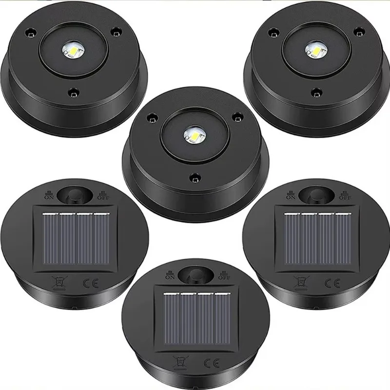 7cm/8CM Solar Light Replacement Top 1.2V Waterproof LED Solar Panel Lantern Lid Light Solar Lantern Top Outdoor Decor Garden