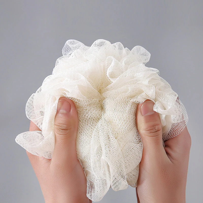 Boule de bain en éponge douce en forme d'étoile, brosse de massage saine, épurateur, lavage du corps, douche, bain, lavage