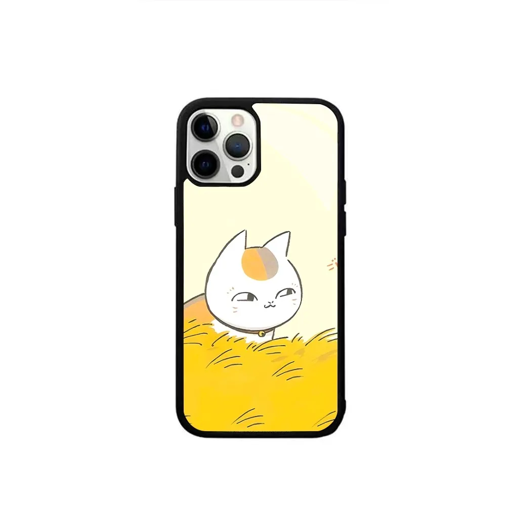 Natsume Yuujinchou Cat Phone Case Magsafe Wireless Charging Cases For IPhone 16 15 13 12 11 14 Pro Max Mini 8 Plus XS X XR