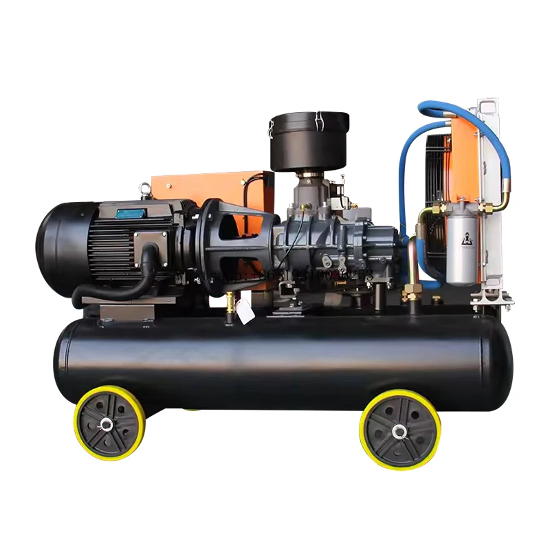 Compressor de ar tipo parafuso de alta eficiência 3 250L/min com tanque vertical