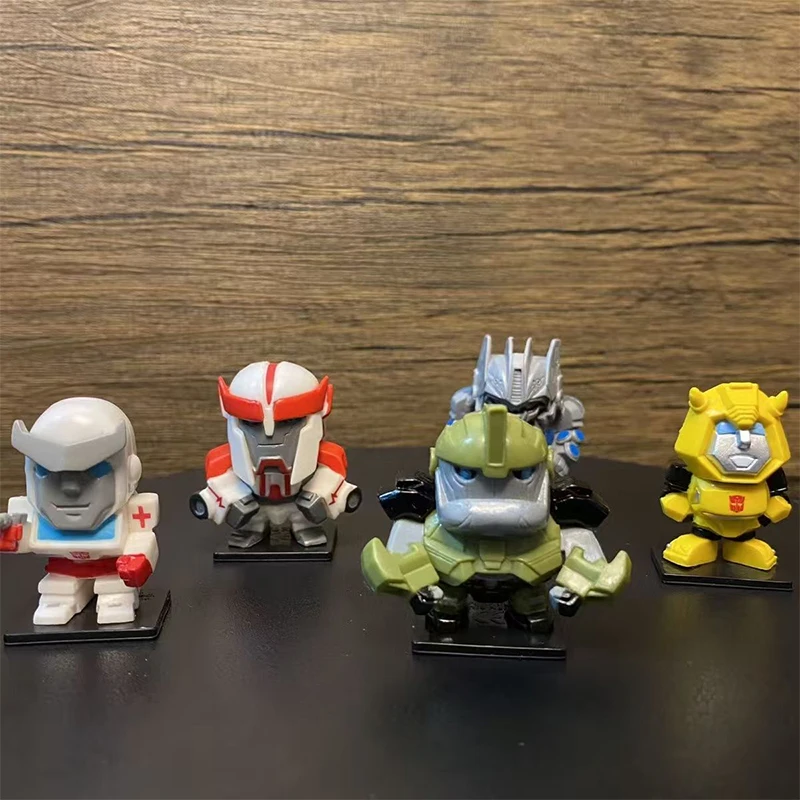 Giocattoli trasformati Galleria di anniversario Sd 2014 Collezione di figure della serie americana Regali di giocattoli Ornamenti per interni