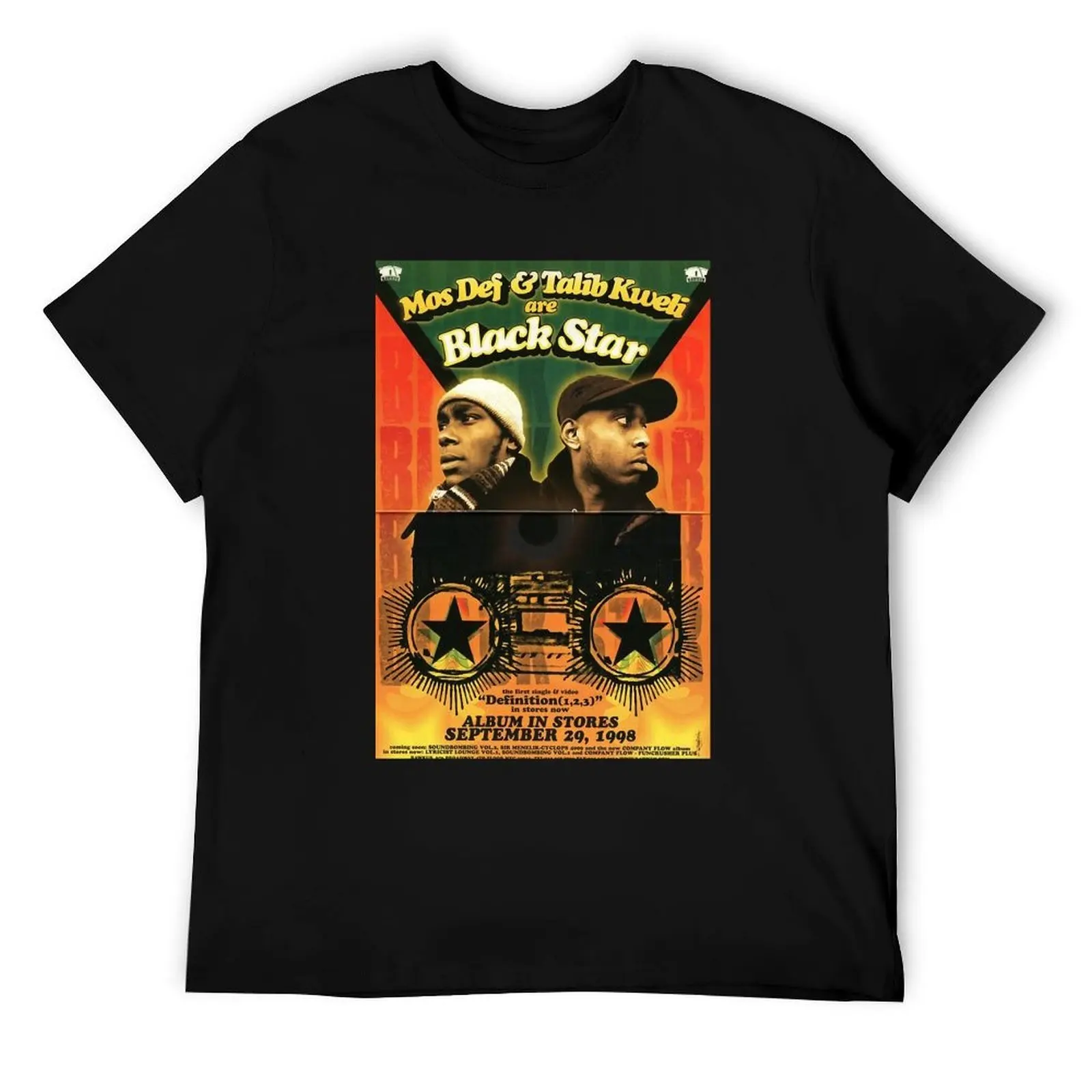 

Mos Def Talib Kweli are Black Star T-Shirt t shirt man casual t shirts designer T-Shirt