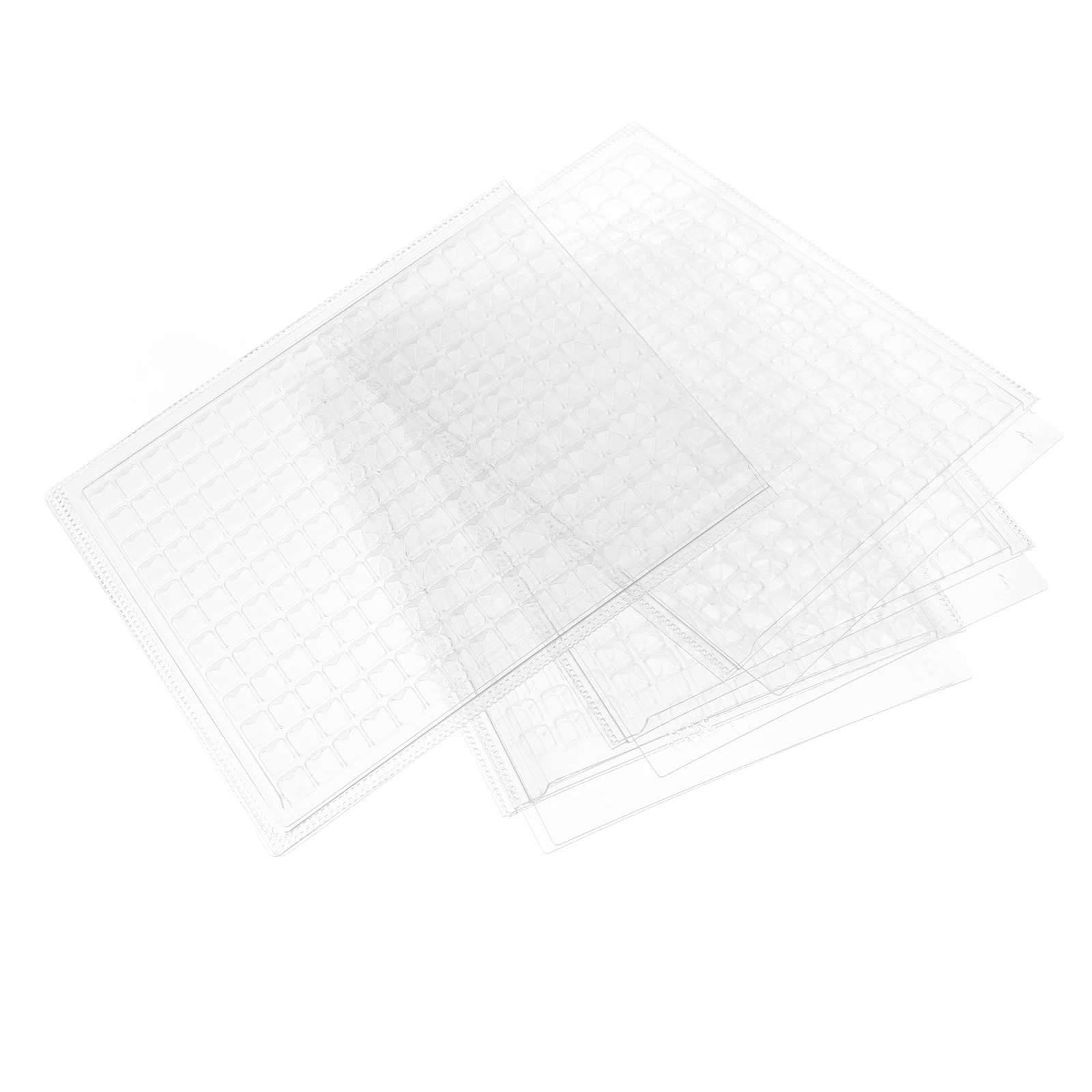 

5Pcs Clear Portable Drawers Storage Box Organizer Nail Tool Beads Jewelry Travel Display Case Portable Travel Mini Jewelry Box