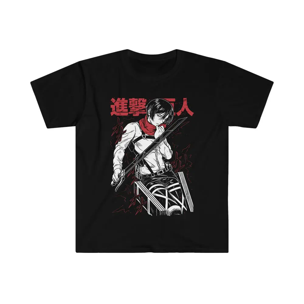 Attack on Titan Shingeki No Kyojin Anime AOT Tshirt T-Shirt Soft Tee