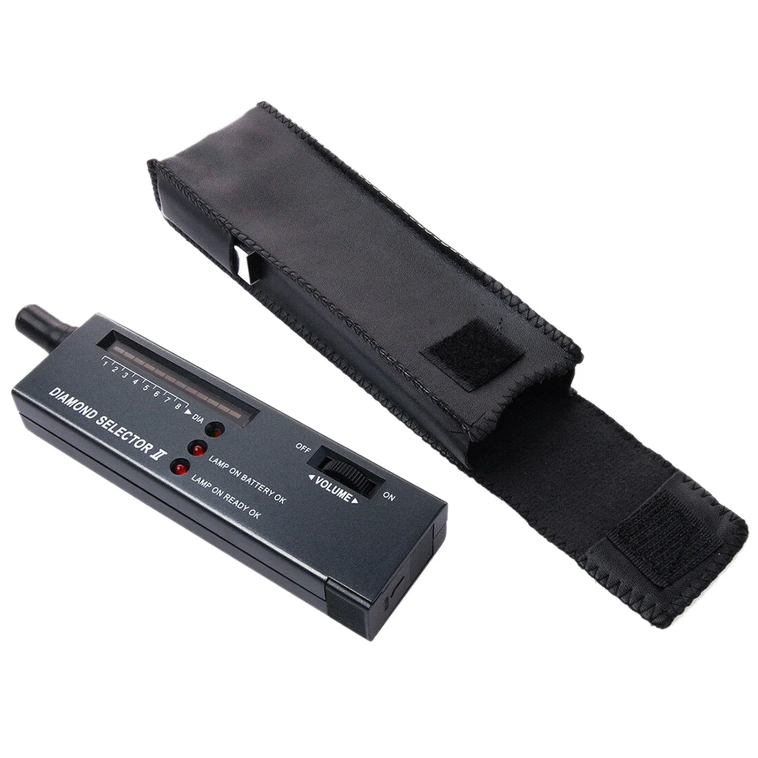 New Jeweler Diamond Tool Kit : Portable Diamond Tester - 60X Illuminated Loupe