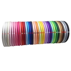 60PCS/120PCS 1CM Ribbed Hairband Headband for Girls Hair Bands Kids Hair Accessories Hair Hoop for Making Headwrap 35 Colors