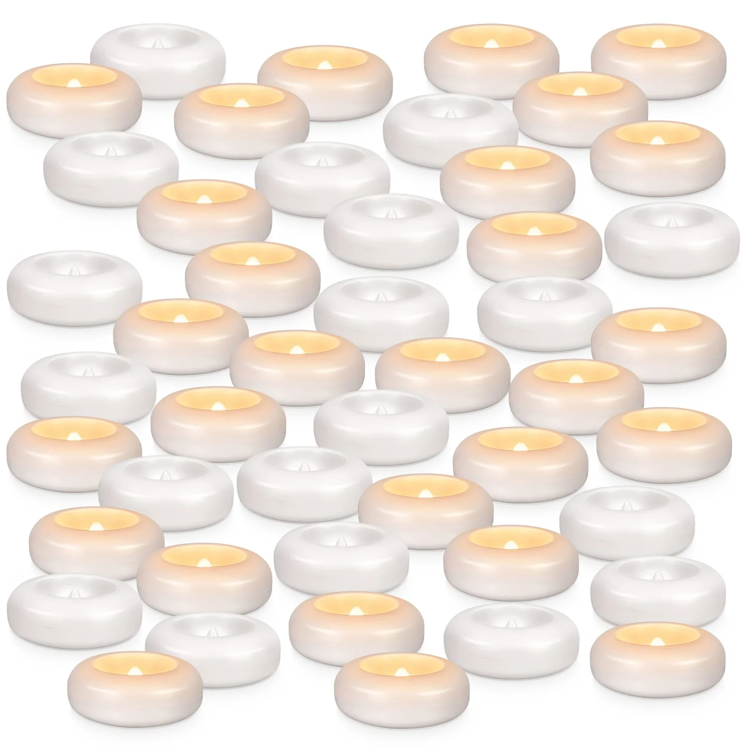 48 LED Floating Candles, 3-inc - Decor Lighting Hours 리뷰 및 가격